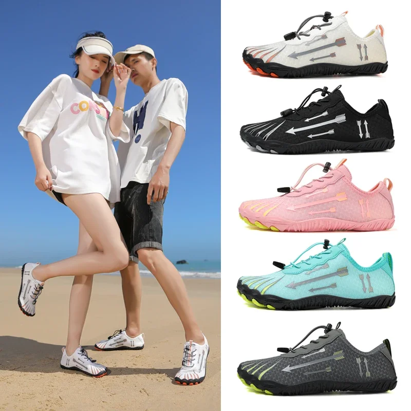 Aqua Quick Drying Barefoot Shoes Non-slip Wear-resistant Breathable Water Sneakers Swimming Diving Beach Surfing Water Shoes
