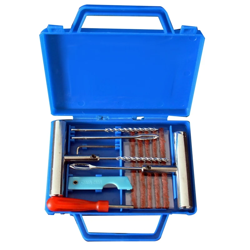 

Комплект для ремонта шин, комплект из 11 пробок для экстренных случаев, для бескамерных шин, мотоциклов и велосипедов