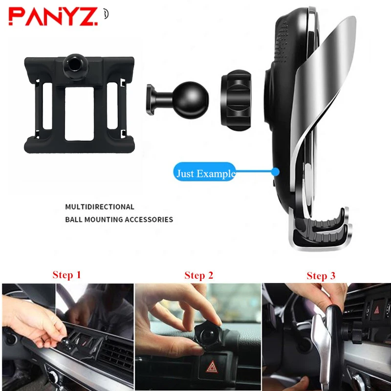 Car Phone Holder For Mazda CX-5 Air Vent 360 Degree Rotation Interior Dashboard Holder Cell Support Phone Bracket