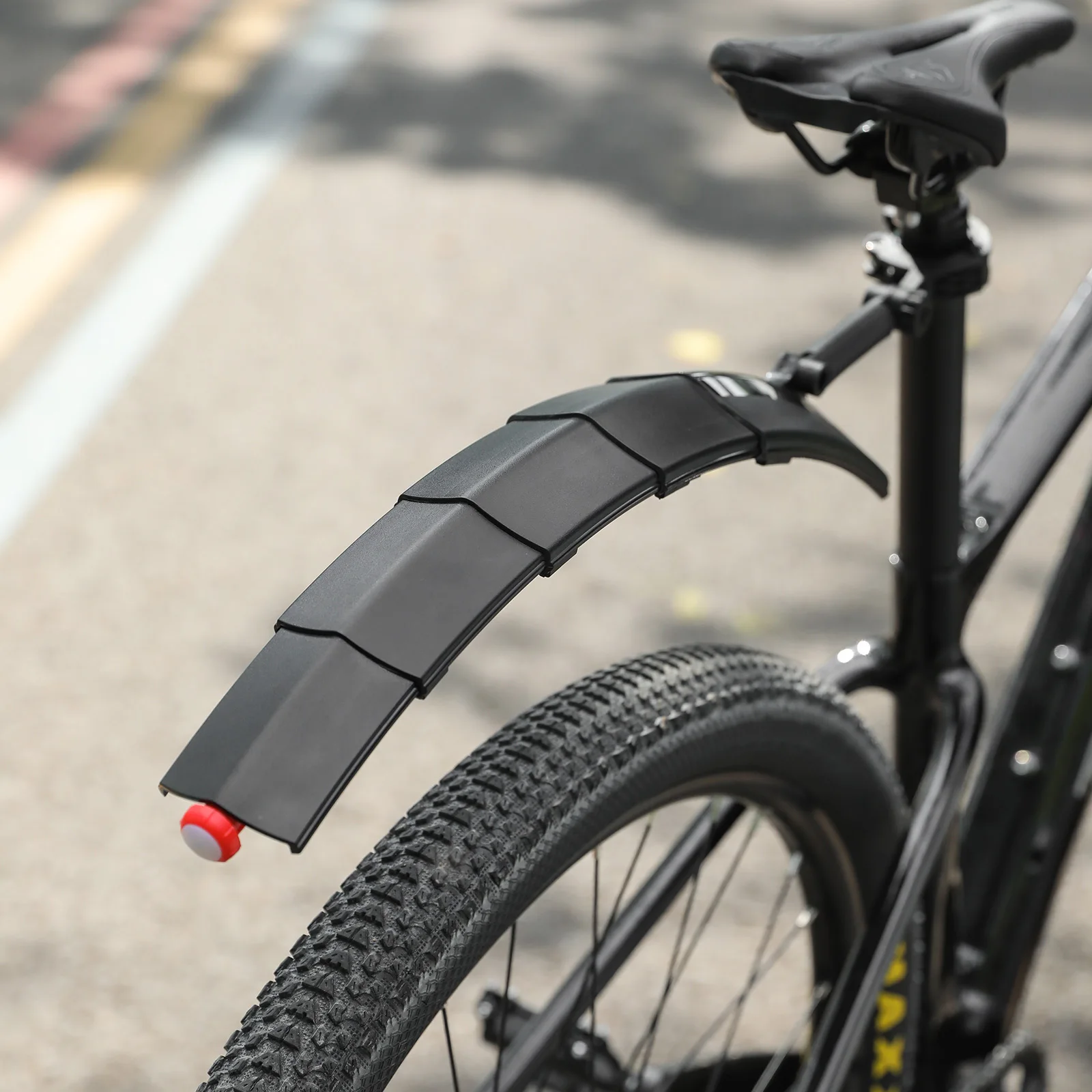 TOSUOD Verstellbare Fahrradschutzbleche Set Breiter Länger Schnellverschluss Vorne Hinten Langlebige MTB Rennrad Citybike Schutzblech-Teile – Detail 11