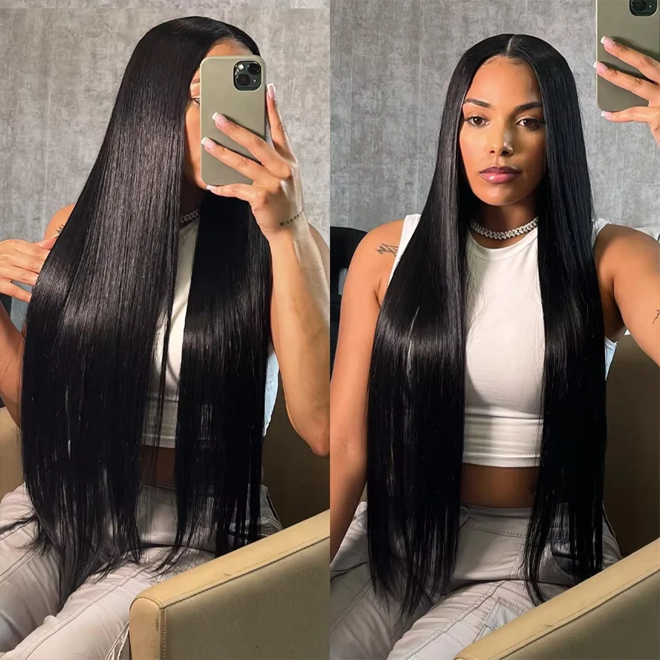 Malaysian Straight Hair Bundles 1/3/4 Pcs 100% Unprocessed Raw Human Hair Straight Bundles Human Hair Extensions For Black Women 5