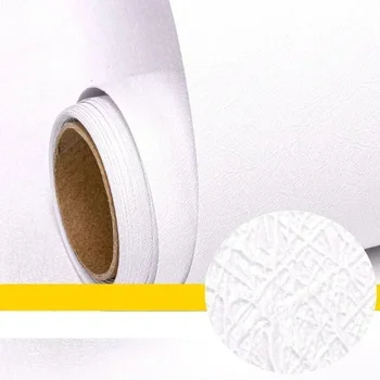 สีทึบ Self-Adhesive Macaron วอลเปเปอร์เฟอร์นิเจอร์ตู้สติกเกอร์ตกแต่งห้องนอนฟิล์มไวนิล DIY ห้องนั่งเล่นตกแต่งบ้าน 24