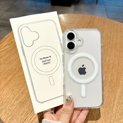 Luxury Wireless Charging Case with MagSafe Magnetic Shockproof Protection - i7 Plus- i8 Plus (With Packaging)