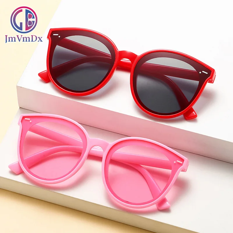 

2022 квадратные детские солнцезащитные очки летние детские круглые зеркальные линзы детские солнцезащитные очки черные розовые очки для девочек солнцезащитные очки