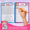 French Copybook For Calligraphy letter Books For Kids Word Children Handwriting Children writing Learning  French Practice Book 2