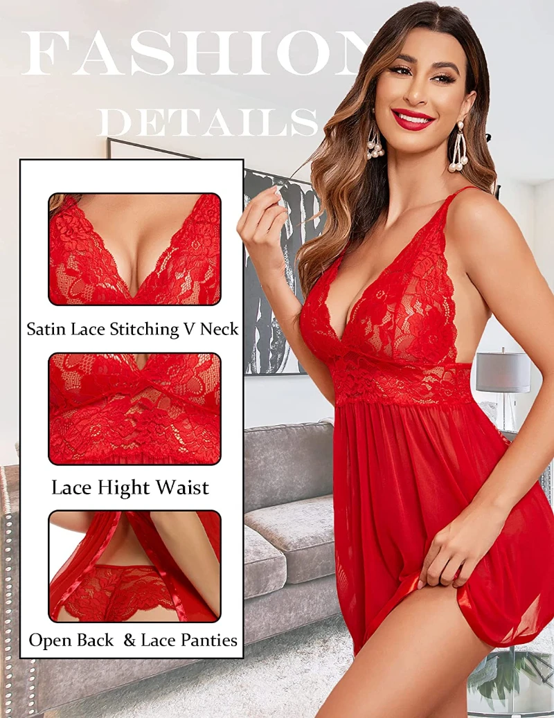 Sexy Nightgown | Night Dress for Ladies