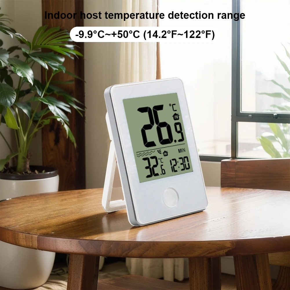 Wireless Floating Thermometer IPX8 Waterproof Water Temperature Thermometer Water Temp Gauge for Swimming Pool Bathtub Hot Tub