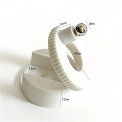 Enhanced Magnetic Manicure Tool for Creating Cat's Eye Effects (WHITE)