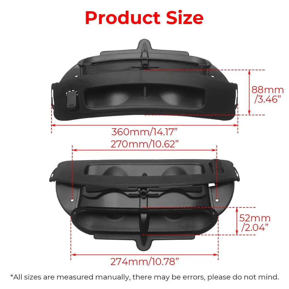 Harley Touring 2014-later Electra Glide 내부 페어링 에어 덕트 (도어 버튼 베젤 포함) Matte Black ABS 자동차 액세서리