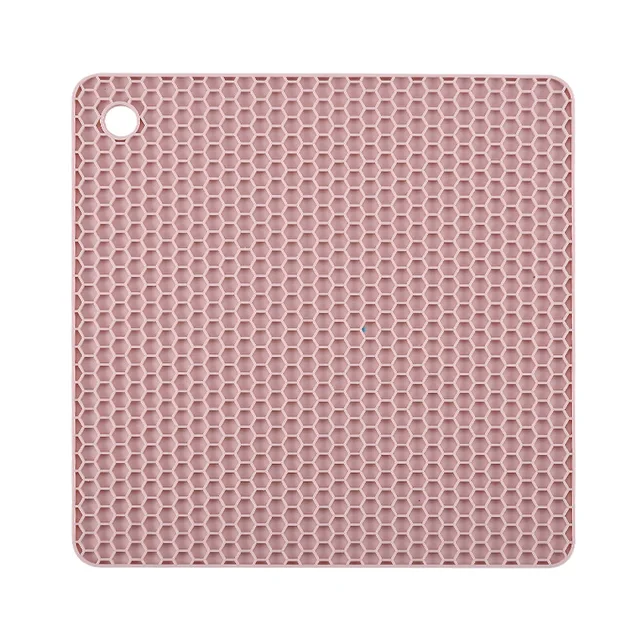 Pink square pad
