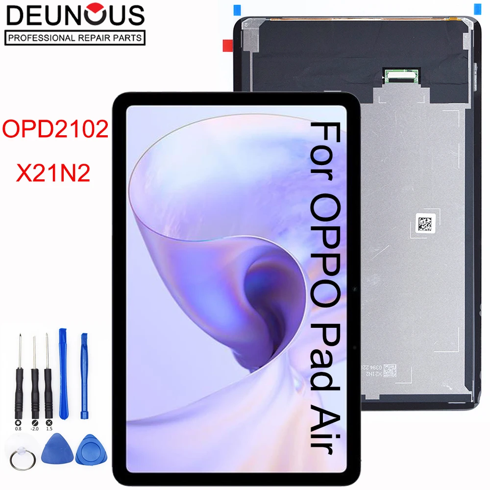 Tela de Lcd Original para Oppo Almofada ar Opd2102 X21n2 com Digitador Assembléia Completa para Oppo Almofada ar Opd2102 X21n2