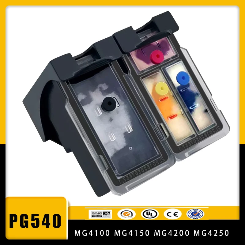 Per Canon Pg-540 Pg540 Cl541 Cl-541 Cartucce Di Inchiostro Pg 540 Cl 541 Pixma Mg3250 Mg3255 Mg3550 Mg4100 Mg4150 Mg4200 Mg4250 Pg-540Xl