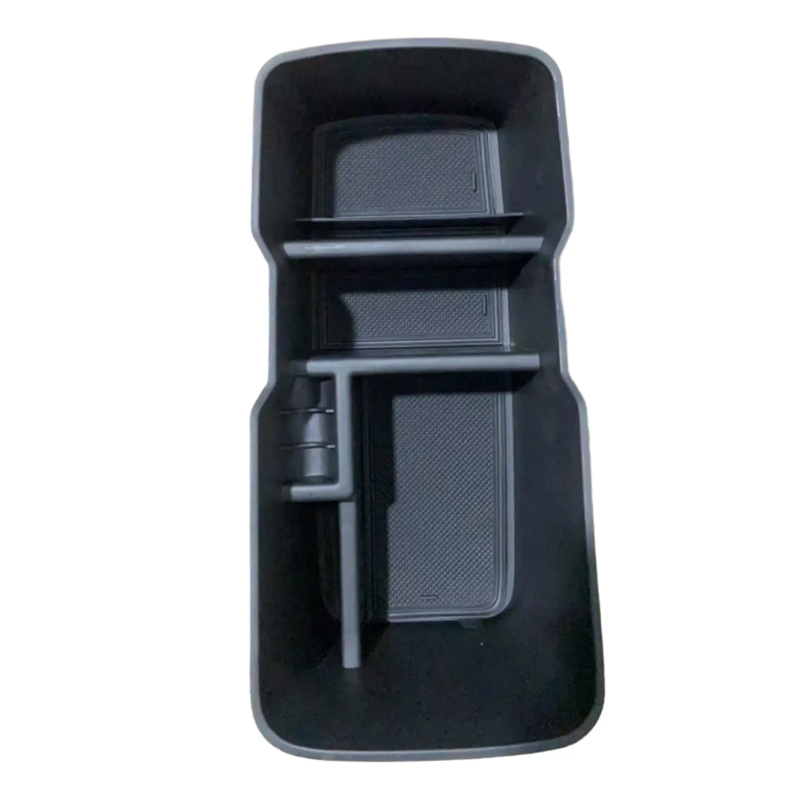 

1pc ABS Black Interior Armrest Console Central Storage Box For Kia EV6 2021-2023 For Left-hand Drive Vehicles