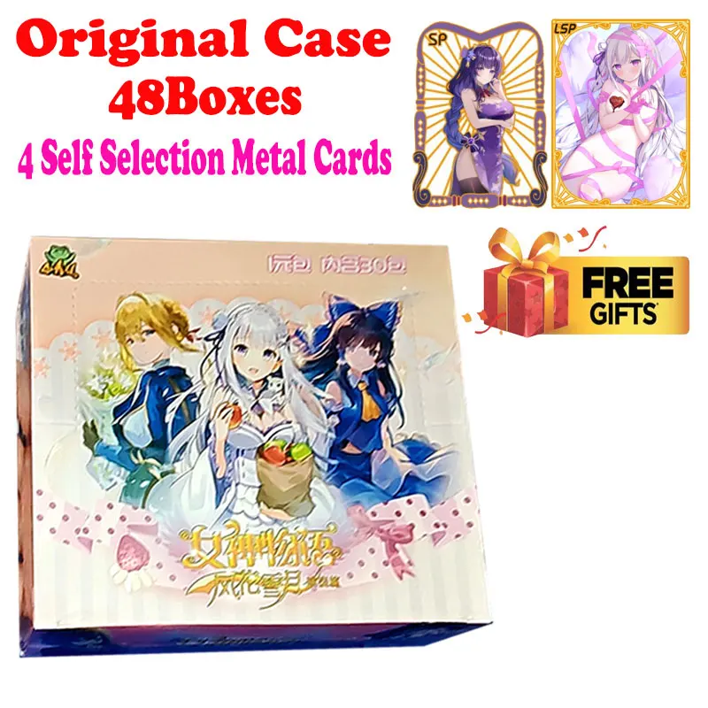 

Case Wholesale Newest Goddess Story NS-12 Collection Card Waifu Global Trading ACG CCG TCG Booster Box Hobbies Gift