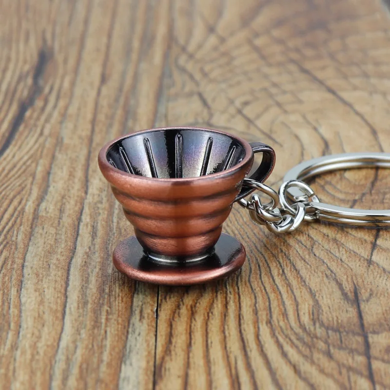 コーヒーキーホルダーコーヒーツールキーホルダーキーホルダー