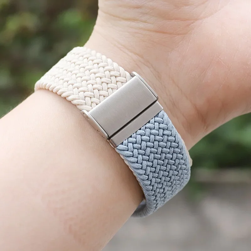 Braided Solo Loop Bracelet Strap - 20mm/22mm