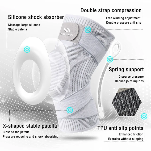 Elastic Knee Support Brace 2