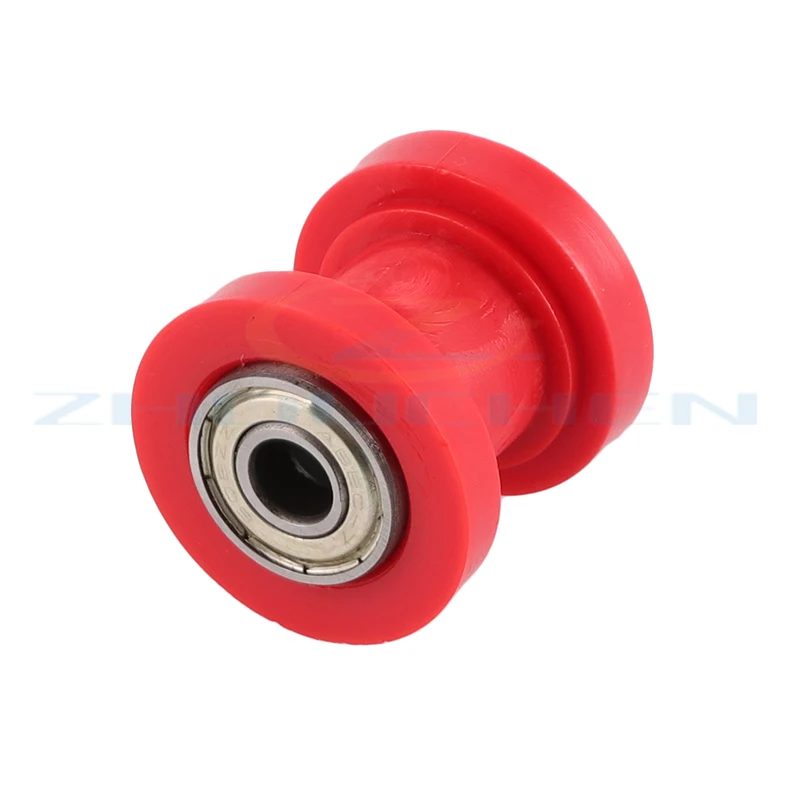 7 Colors 8MM 10MM Guide Sprockets Bearing Roller Pulley Wheel Tensioner Guide For Pit Dirt Bike Motocross ATV CRF CRXR