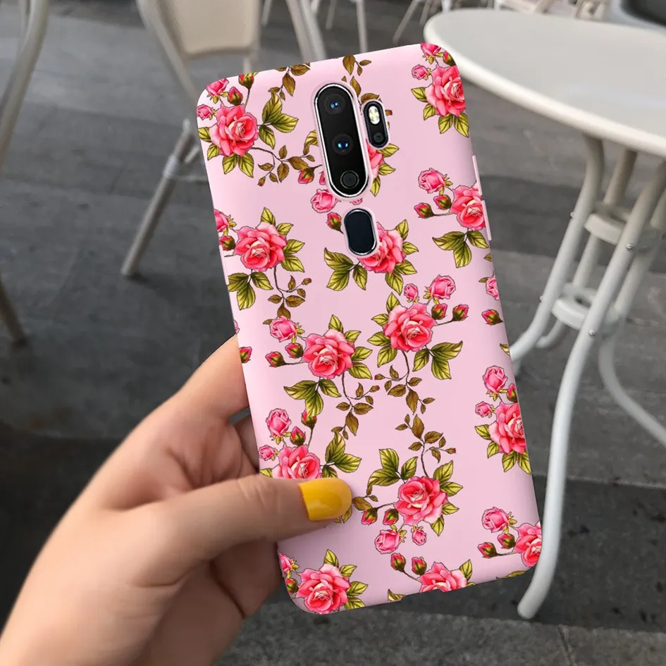 Fashion Flower Cute Painted Back Cover - Soft Protective Case
