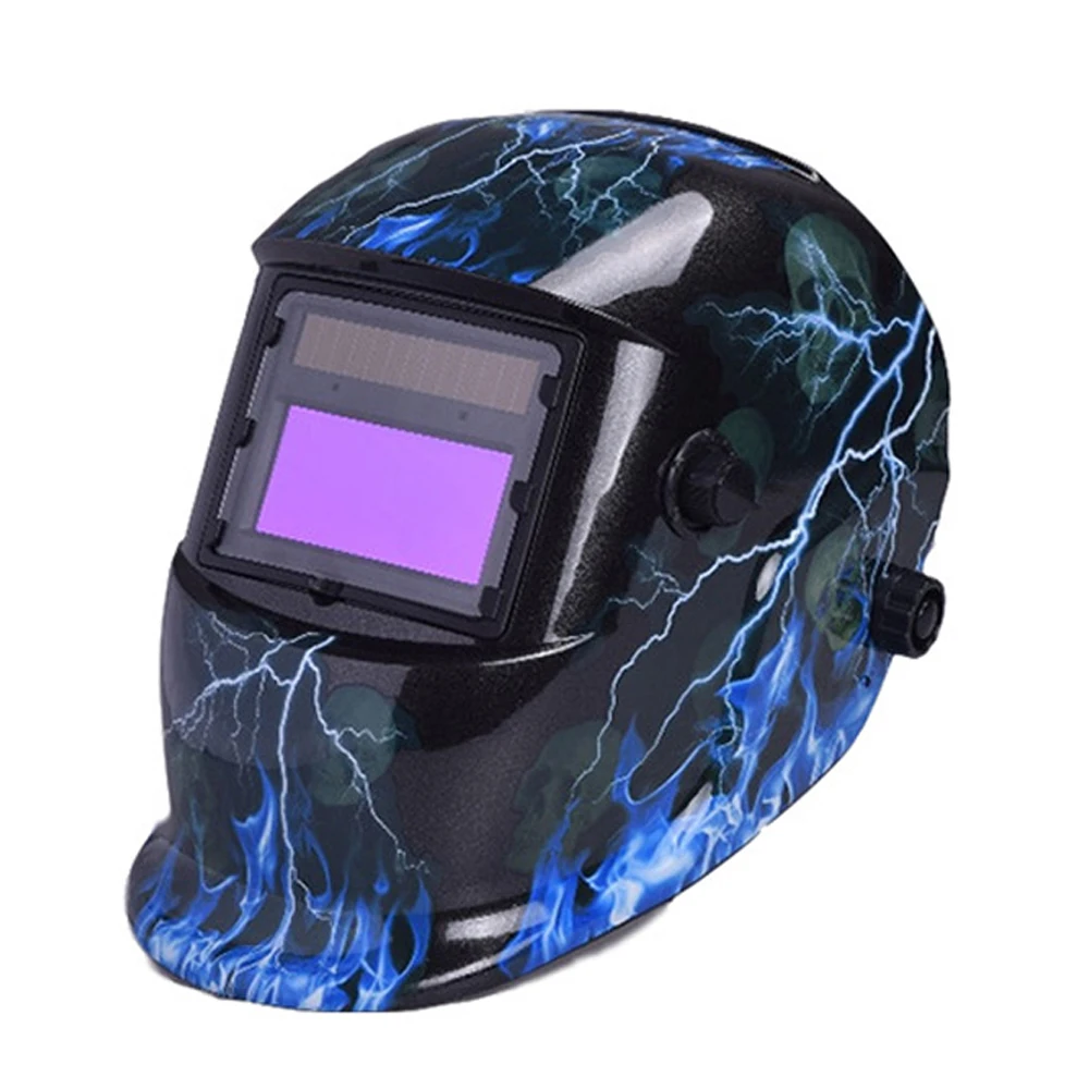 Masque De Soudage À Obscurcissement Automatique, Grand Écran Lcd, Casques Automatique Pour Le Meulage, Équipement L'Arc