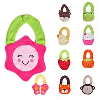 Soft Baby Girls Bibs Apron Boys Newborn Accessories Stuff Items Solid Feeding Dinner Animal Duck Towel Children Toddlers Kids  1