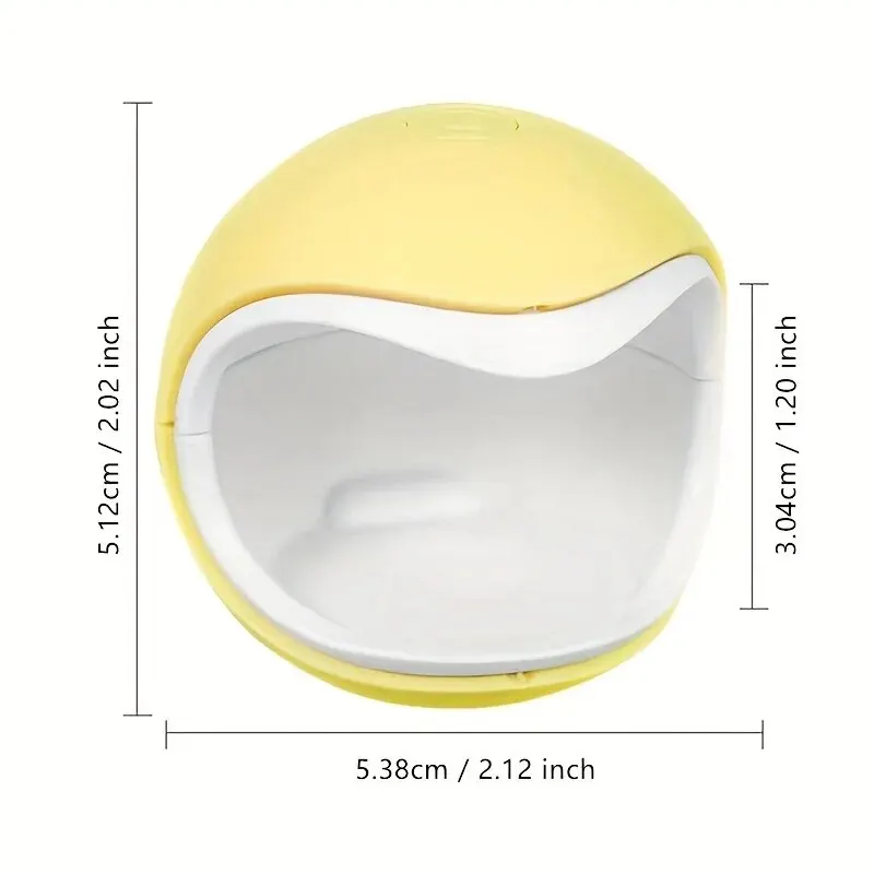 UV Curing Lamp UV Nail Lamp Portable Mini UV LED Nail Dryer Lamp USB Cable Cute Helmet Design Gel Nail Polish Quick Drying Lamp