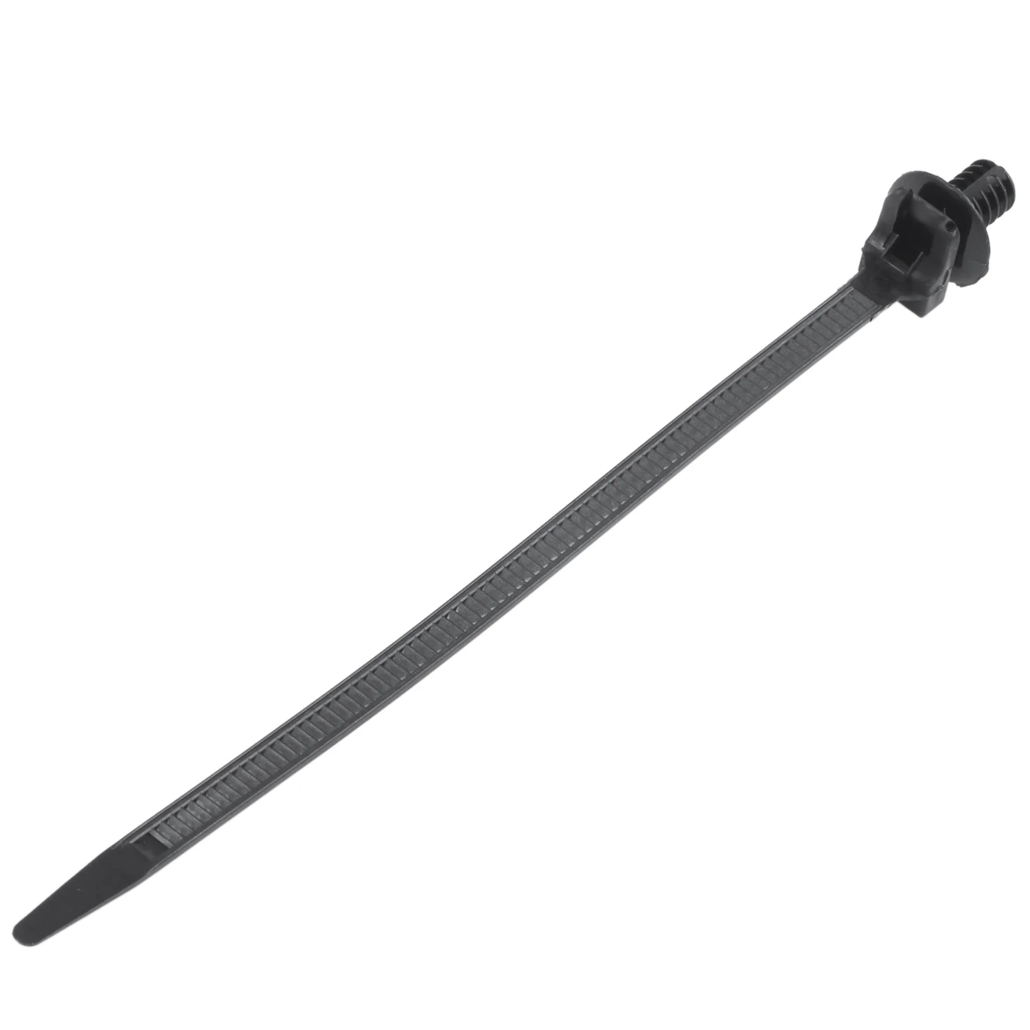 나일론 푸시 마운트 자동차 돔 케이블 지퍼 타이, 길이 162mm, 20 개, 블랙