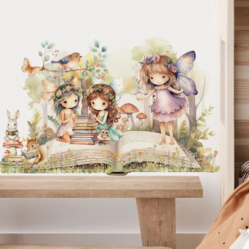 Fairy Reading Wall Sticker 1