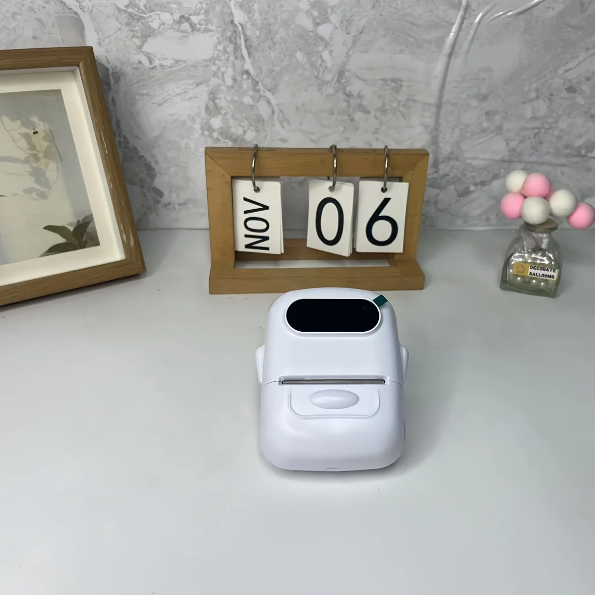 Label printer Mini Portable Wireless Label Printer Wireless Function Thermal Sticker Maker Handheld Tips Learning Marking