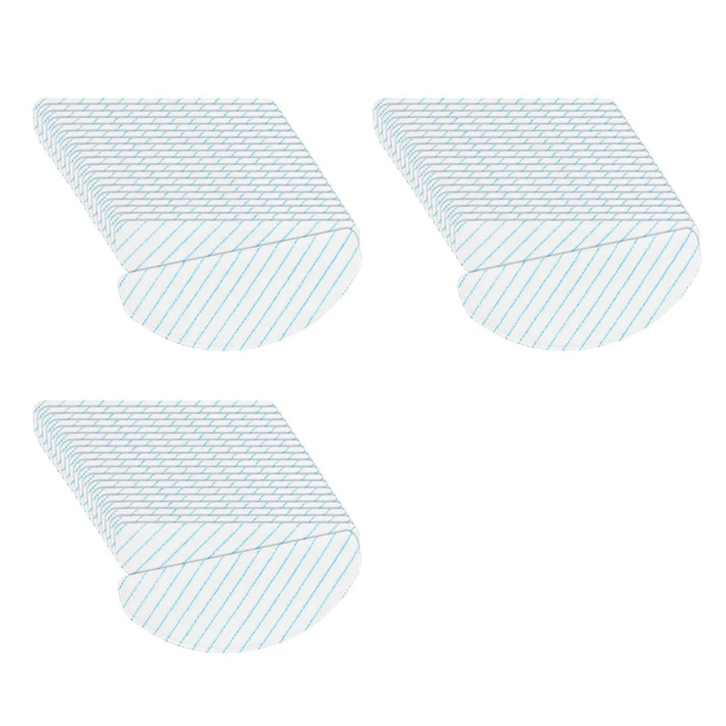 

150Pcs Disposable Strong Rag Mop Cloths Pads For Ecovacs Deebot OZMO T8 AIVI T8 Max T9 AIVI AIVI+ Vacuum Cleaner Parts