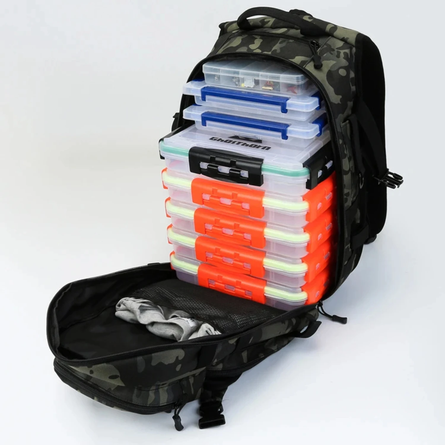 Men Fishing Lure Rod Box Camping Climbing Backpack Hunting Multi- Military Tactical Men Bags Fishing Shoulder suit