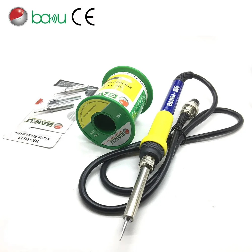BAKU Electric Soldering Iron Kit Rework Station Handle for 936 878L 601D 6