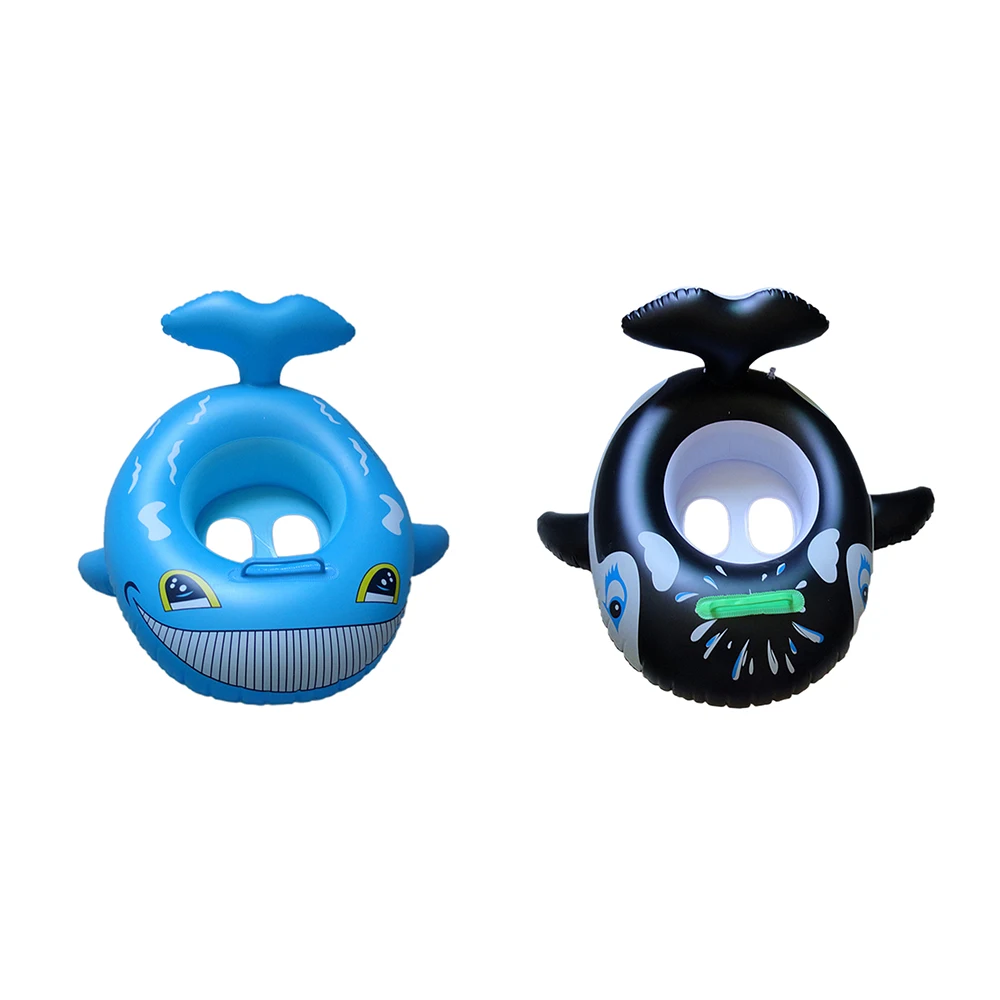 

Детское плавающее сиденье для бассейна, милое детское Надувное безопасное кольцо для плавания с ручками для детей 1-4 лет