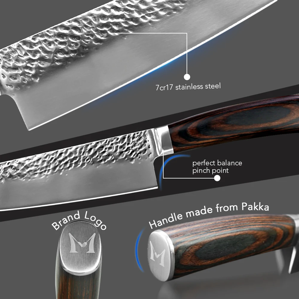 High Carbon Chef Knife Set 2