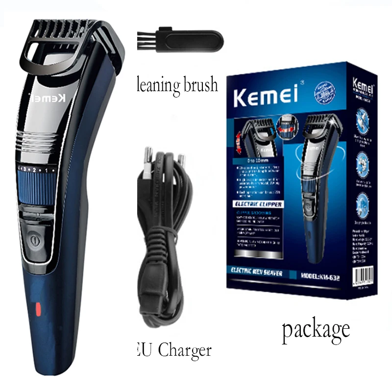 Hair Trimmer Men's Beard Trimmer Hair Mustache Trimer Professional Stubble Face Rechargeable Adjustable 0-10mm hair trimmer