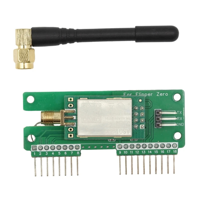 

Модуль NRF24 и модуль GPIO для проектной платы Flipper Electronics