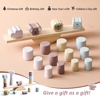 Wood Balance Toy - Wooden Toys 4