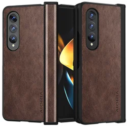 Custodia in pelle con motivo bambù premium per Samsung Galaxy Z Fold
