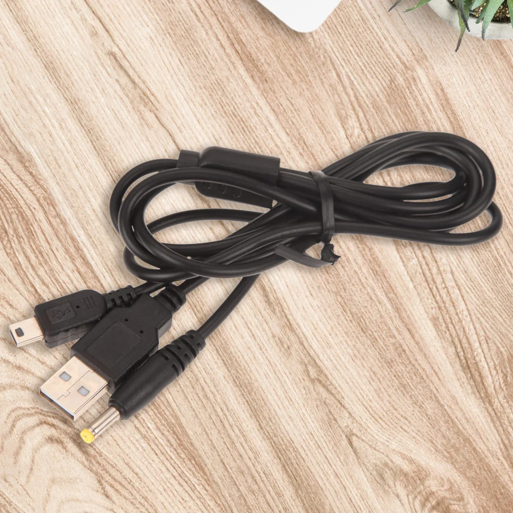 6/1PCS For PSP 1.2M Cable 2-IN-1 Wire Data Charging Cable Cord Lightweight Replacement Gaming Accessorie For Sony PSP 2000 3000