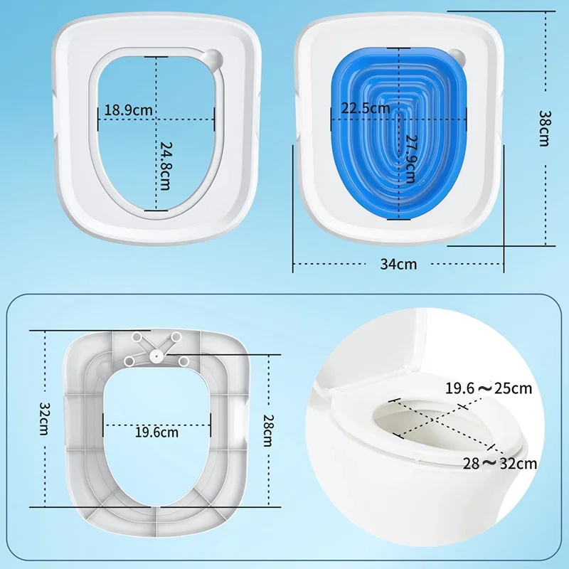 Pet Cat training Toilet Seat Pet Plastic litter Box Tray Kit Professional Trainer Clean Kitten Healthy Cats Human Toilet Cat Mat