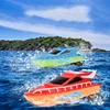 Speed RC Boat Ship RC Boat Remote Control Boats Electric Waterproof Model Ship Sailing Toys for Children Toy Red 2