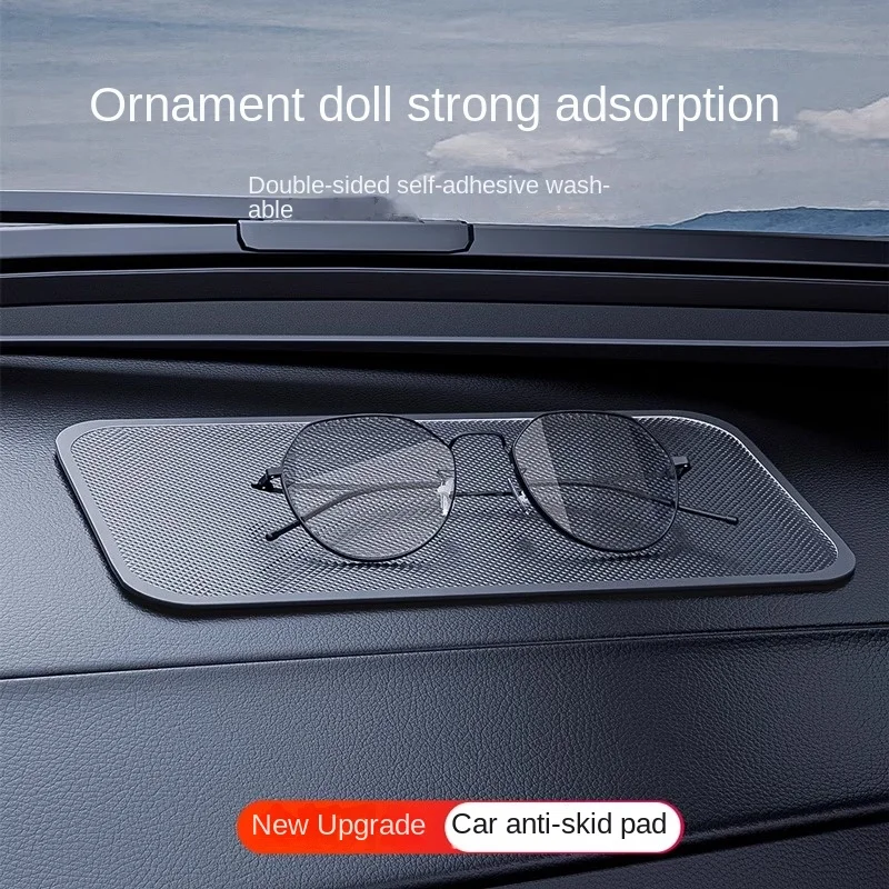 Car Non Slip Mat Sticky Heat Resistant PU Pads Dashboard Phone Sunglasses Holder Styling Lnterior car non slip mat