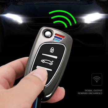 Portachiavi pieghevole per auto in lega di zinco portachiavi Shell per Peugeot Citroen C1 C2 C3 C4 C5 DS3 DS4 DS5 DS6 accessori protettivi 4 Portachiavi pieghevole per auto in lega di zinco portachiavi Shell per Peugeot Citroen C1 C2 C3 C4 C5 DS3 DS4 DS5 DS6 accessori protettivi - Portachiavi pieghevole per auto in lega di zinco portachiavi Shell per Peugeot Citroen C1 C2