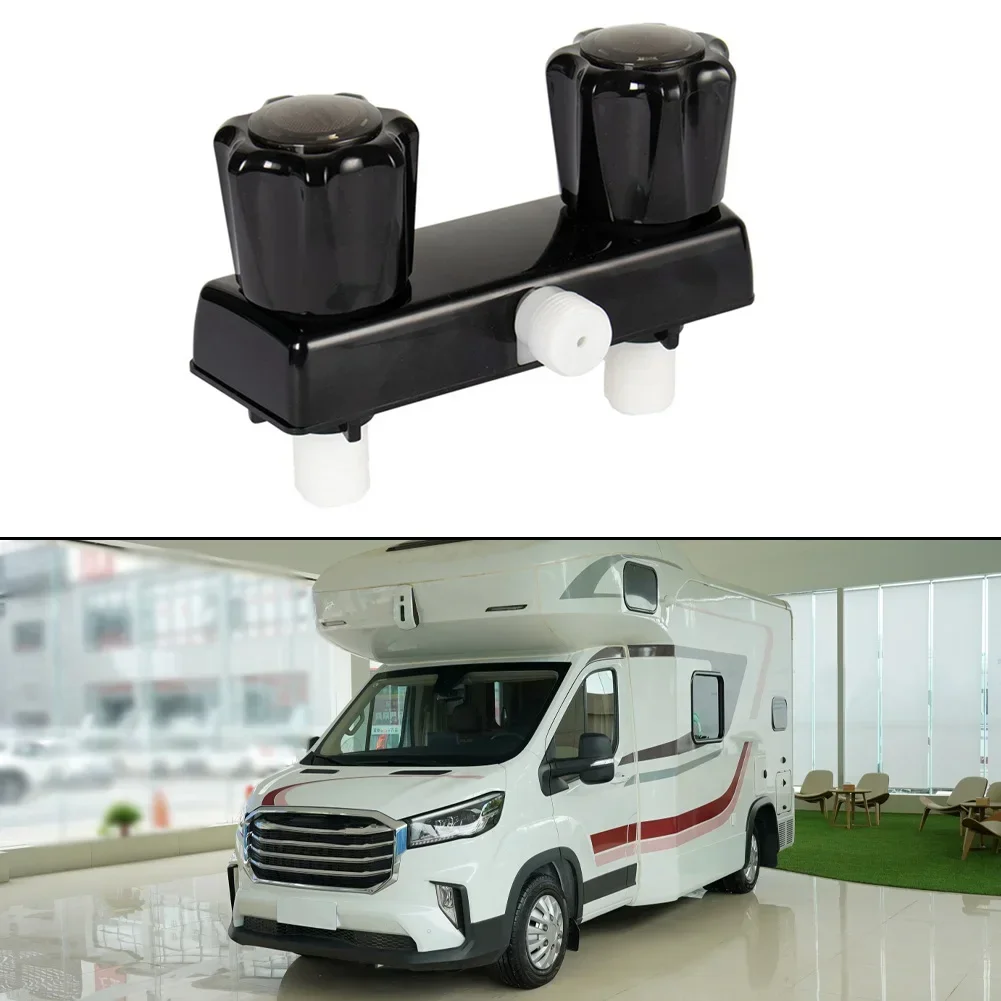 RV Motorhome Shower Faucet Valve Diverter W/ Dual Knob For Travel Trailer Camper 2024 Hot Sale Brand New And High Quality