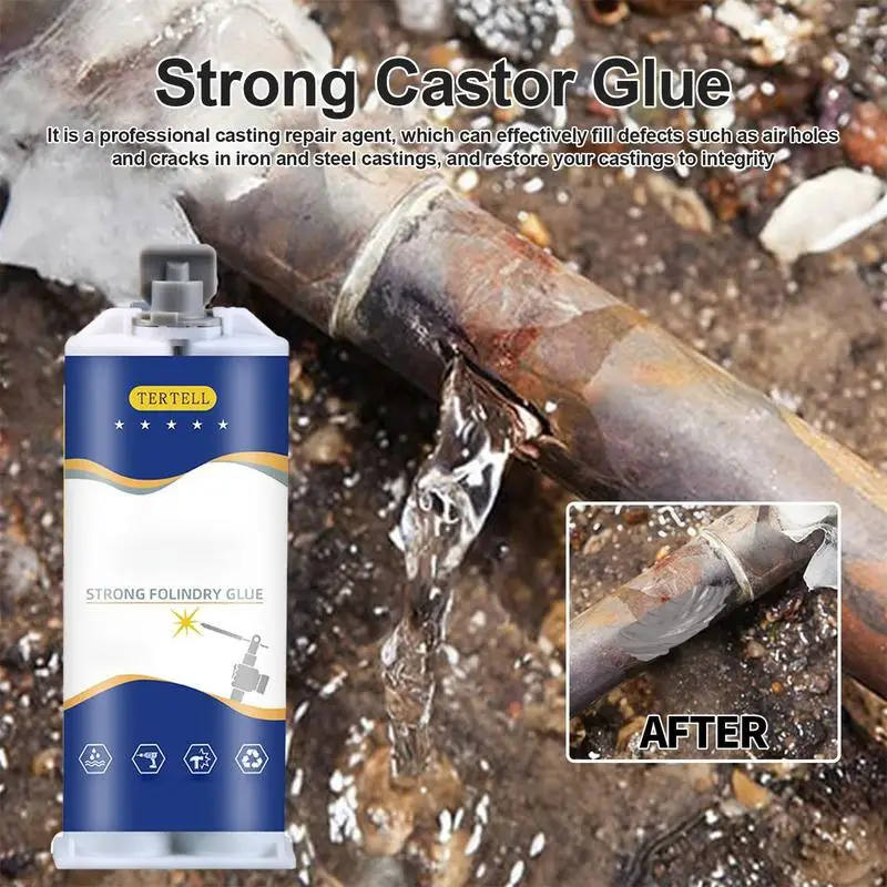 enchimento da soldadura do metal liquido reparo 03