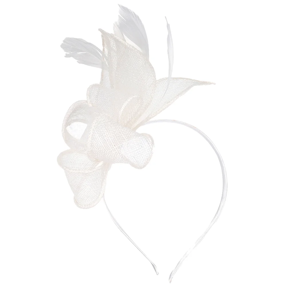 

Cocktail Party Hat Fascinator Headpiece Tea Caps Hairpin Fascinators for Women Headband Hats Women's Woman Wigs