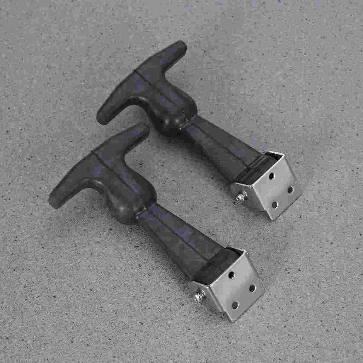 Latch Rubber T Handle Draw Latches Hood Box Tool Door Catch Flexible