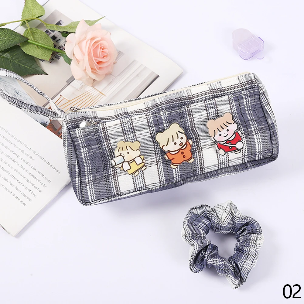 Dropship Kawaii Large Pencil Case Stationery Storage Bags Canvas Pencil Bag  Cute School Supplies For Girl to Sell Online at a Lower Price
