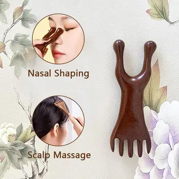 Sandalwood Five-Claw Massage Comb 2