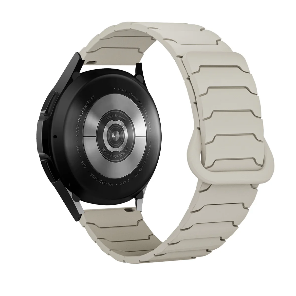Universal Magnetic Silicone Strap – Ultimate Adjustable Bracelet Band, 22mm/20mm